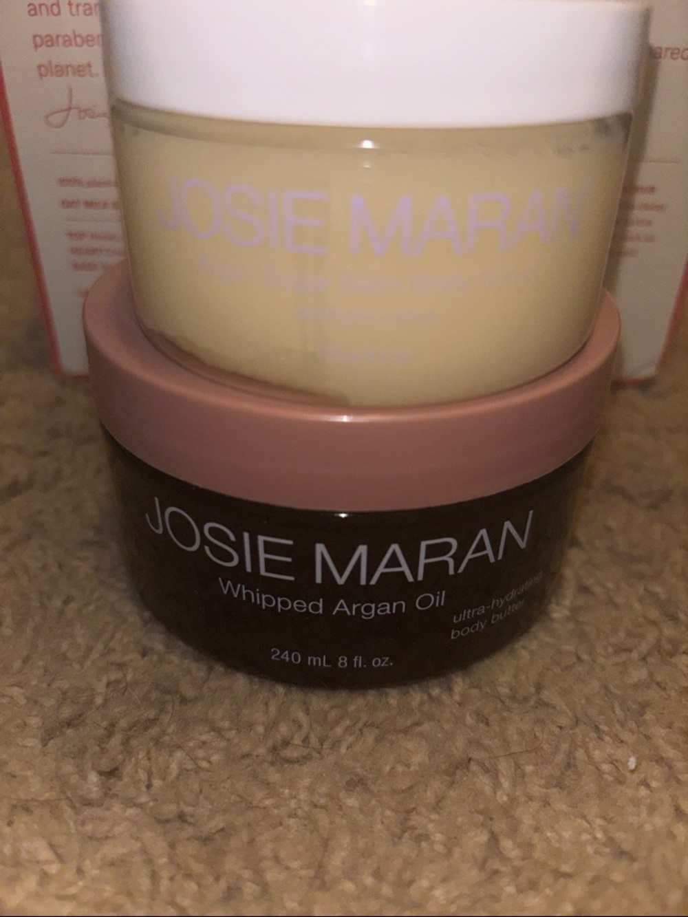 JOSIE MARAN Whipped Argan Oil Body Butter – LAVENDER CITRUS
